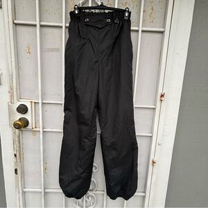 Obermeyer women 10 lined gore-tex winter jogger pants elastic waist inseam 32"